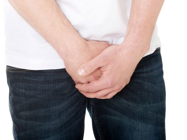 Prostatitis in a man is an inflammation of the prostate gland